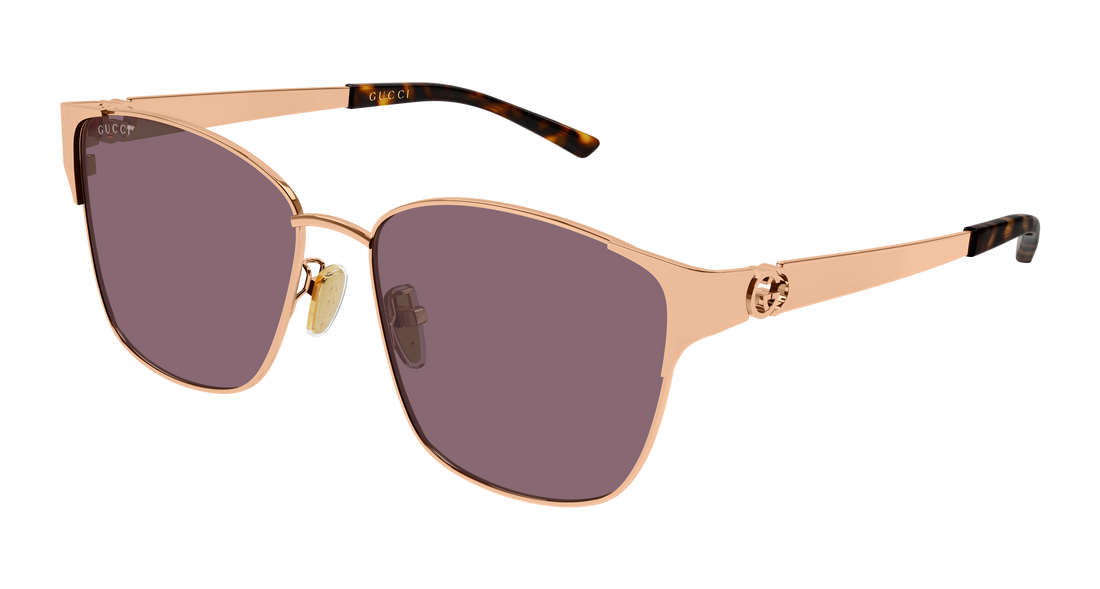 Sonnenbrillen gucci gg2198sa 003 dorado rectangular / squared femenino größe 59mm - Hauptansicht