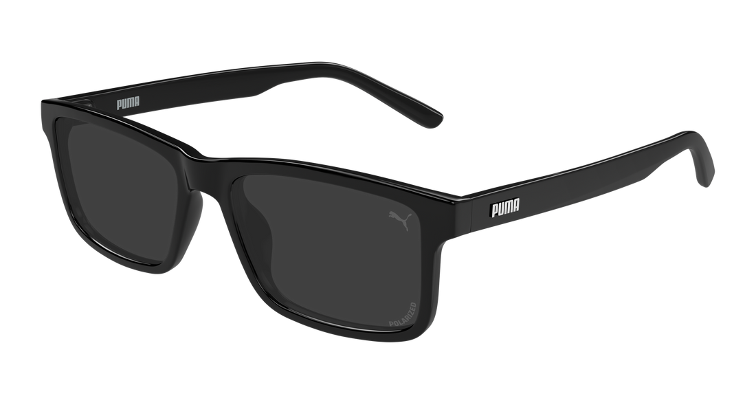 Lunettes de soleil puma pu0544s 001 negro rectangular / squared masculino taille 55mm - Vue principale