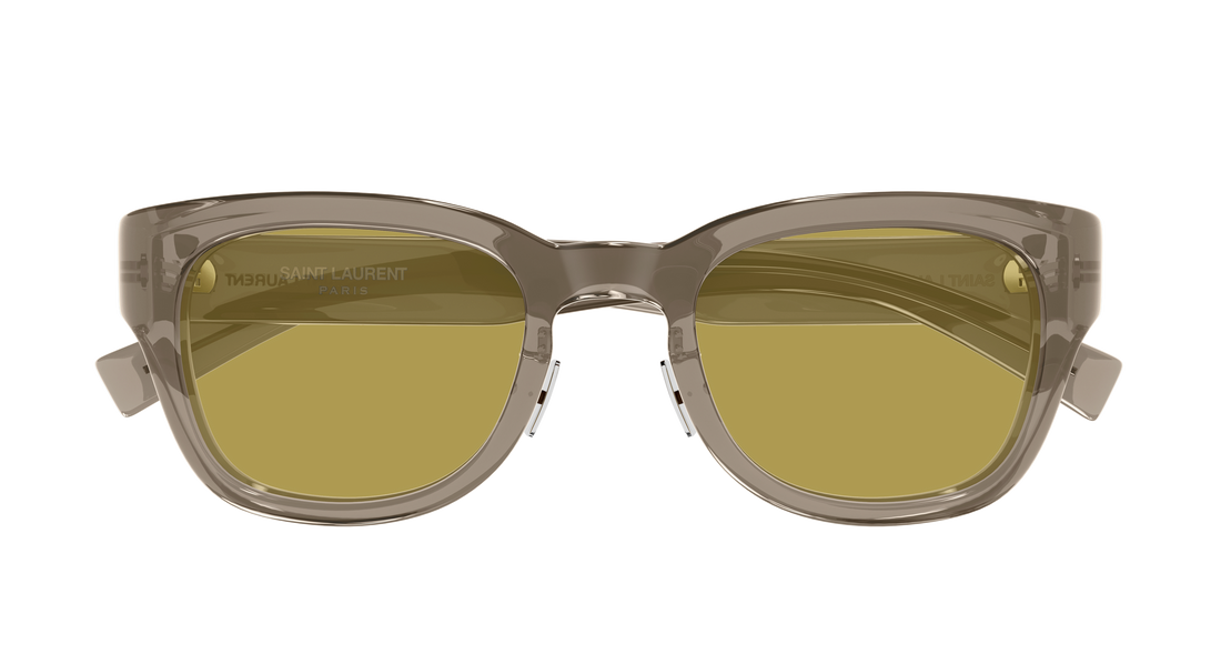 Sonnenbrillen saint laurent sl 957/j 005 marron rectangular / squared femenino größe 50mm - Detailansicht
