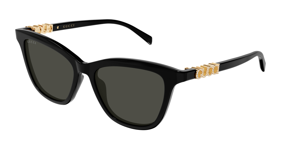Sunglasses gucci gg2032s 006 negro cat eye femenino size 52mm - Main view