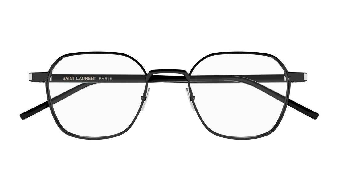 Gafas graduadas saint laurent sl 883 004 negro round/oval/panthos unisex talla 50mm - Vista de detalle