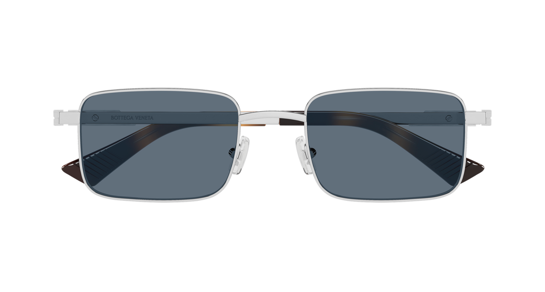 Sunglasses bottega veneta bv1469s 002 plateado rectangular / squared unisex size 53mm - Detailed view