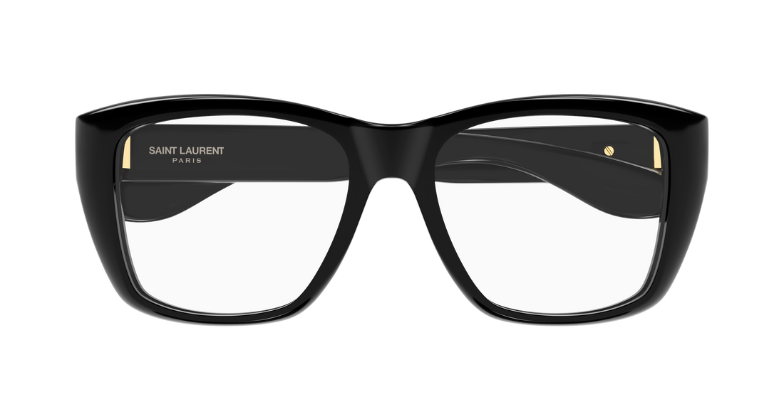 Brillen saint laurent sl 925 001 negro cat eye femenino größe 54mm - Detailansicht