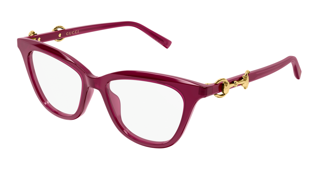 Brillen gucci gg2218o 007 rojo cat eye femenino größe 52mm - Hauptansicht