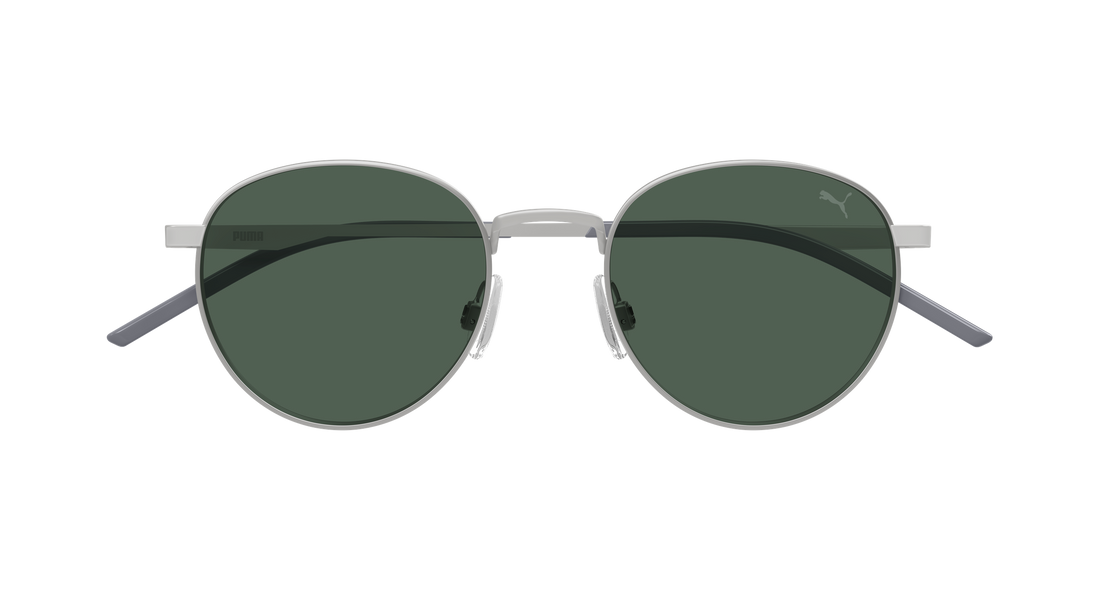 Occhiali da sole puma pu0535s 004 plateado round/oval/panthos masculino taglia 50mm - Vista dettagliata