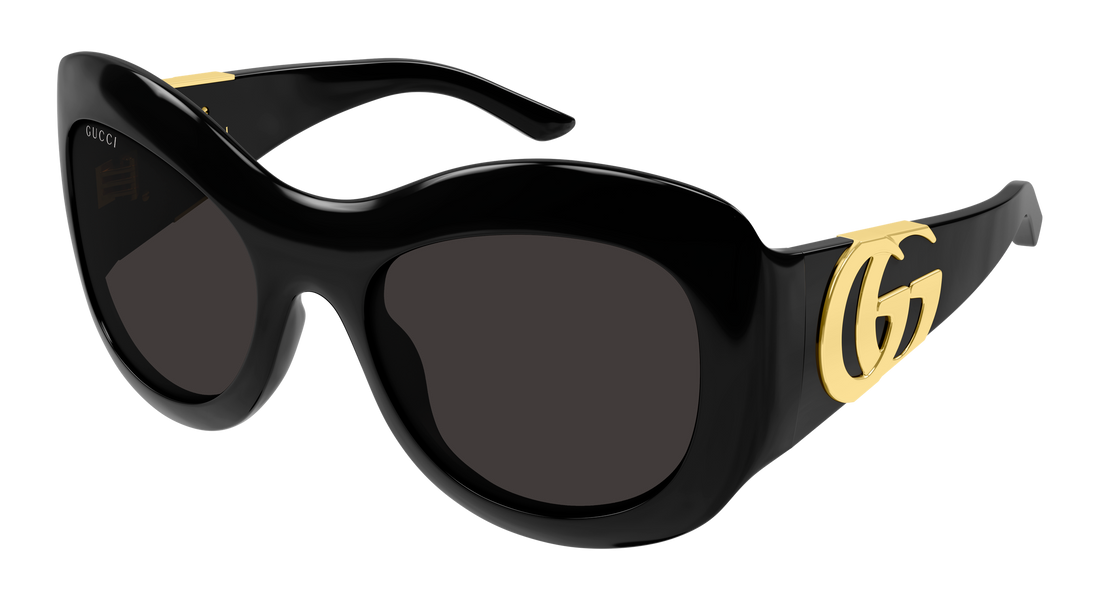 Lunettes de soleil gucci gg2275s 001 negro butterfly femenino taille 58mm - Vue principale