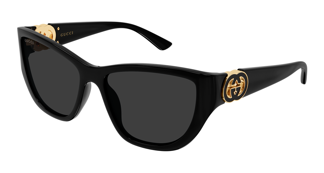Sonnenbrillen gucci gg2122s 001 negro cat eye femenino größe 56mm - Hauptansicht