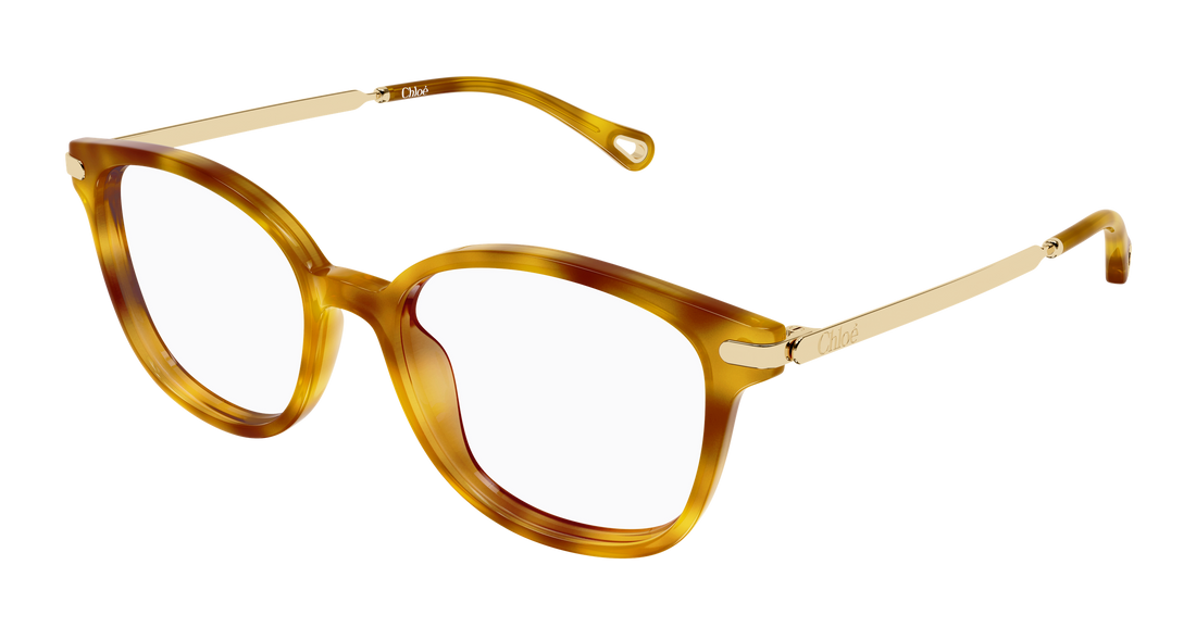 Lunettes de vue chloé ch0359o 002 havana rectangular / squared femenino taille 53mm - Vue principale