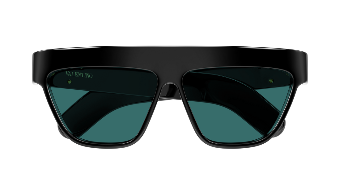 Sonnenbrillen valentino vg0068s 005 negro geometrical/directional unisex größe 62mm - Detailansicht