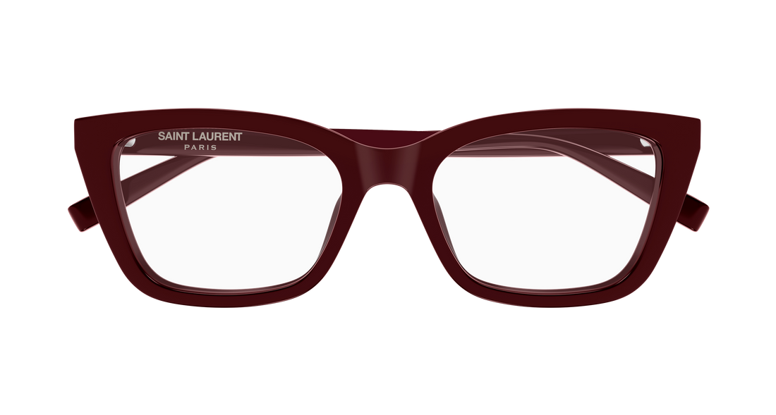 Gafas graduadas saint laurent sl 911 003 burdeos cat eye femenino talla 53mm - Vista de detalle