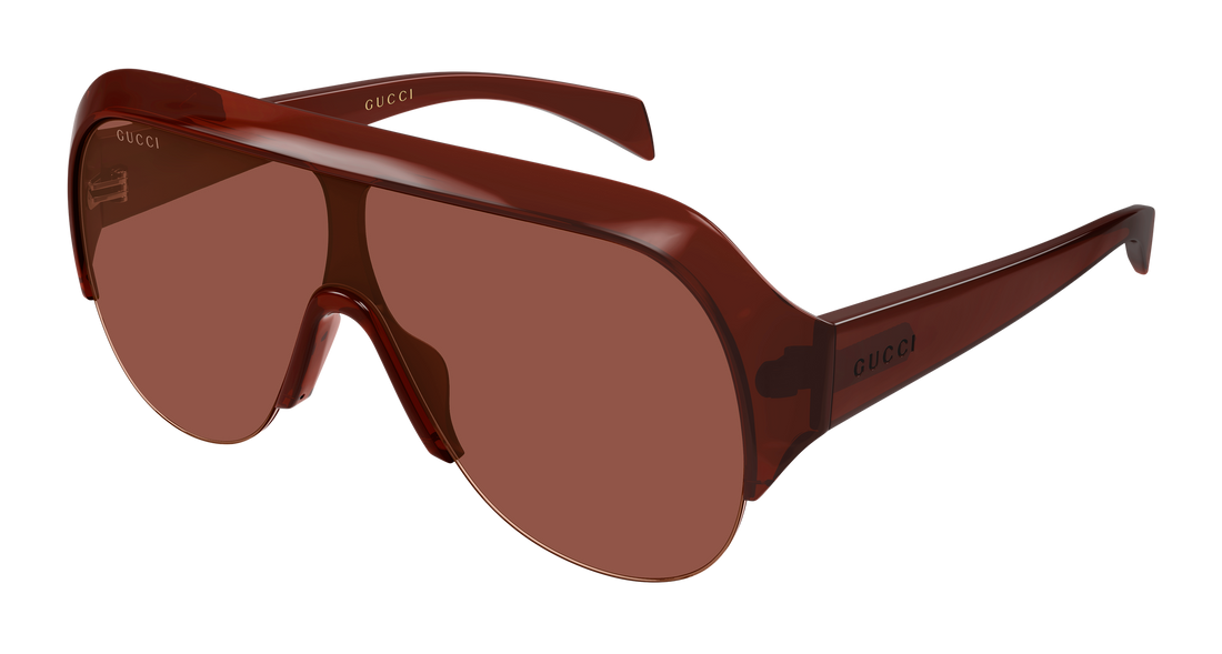 Sonnenbrillen gucci gg2023s 004 burdeos mask femenino größe 99mm - Hauptansicht