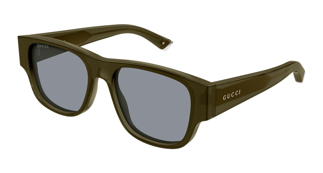 Sunglasses gucci gg2075s 003 verde rectangular / squared masculino size 54mm - Main view
