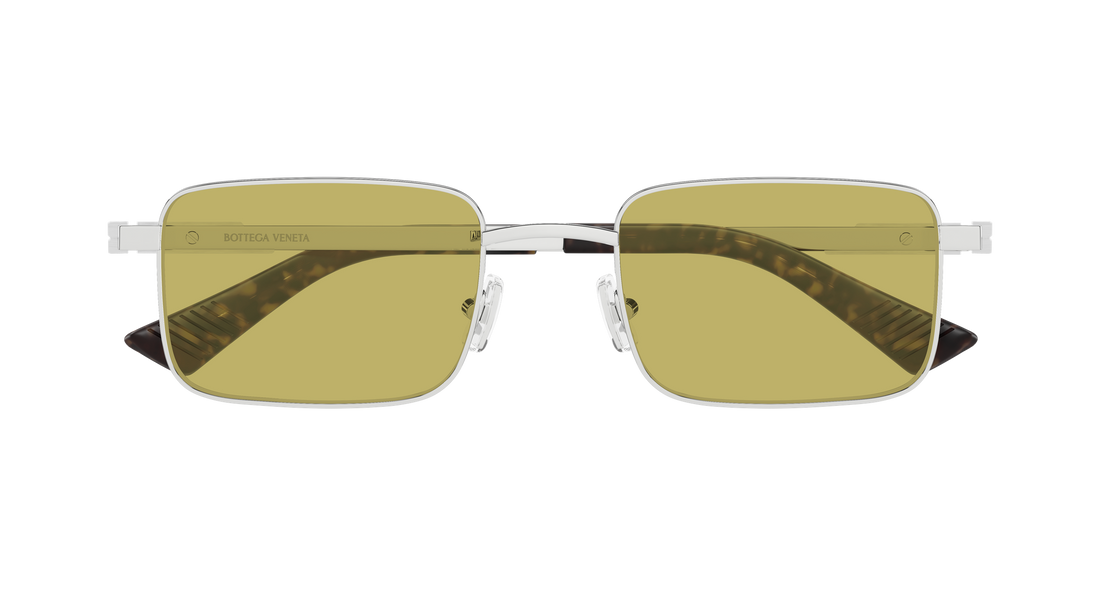 Sunglasses bottega veneta bv1469s 003 plateado rectangular / squared unisex size 53mm - Detailed view