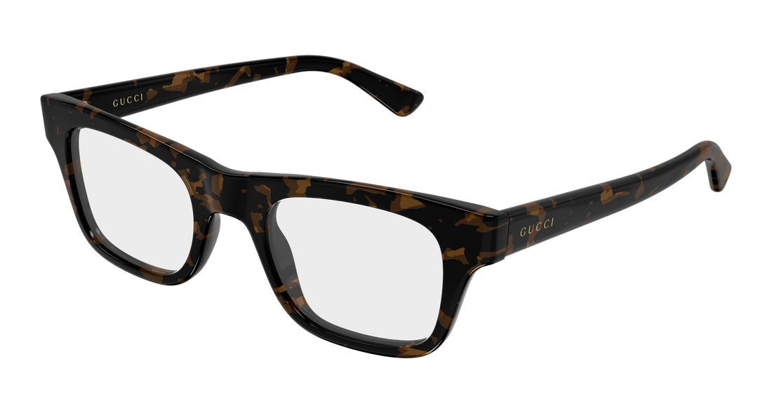 Lunettes de vue gucci gg2244o 008 havana rectangular / squared masculino taille 50mm - Vue principale