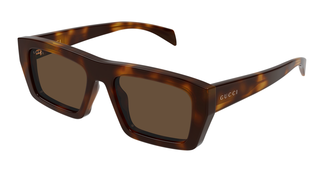 Sunglasses gucci gg2020s 002 havana rectangular / squared masculino size 54mm - Main view