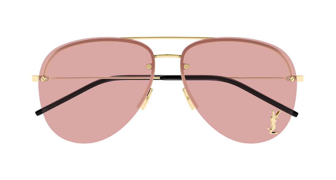 Lunettes de soleil saint laurent classic 11 m 009 dorado pilot/navigator femenino taille 59mm - Vue détaillée