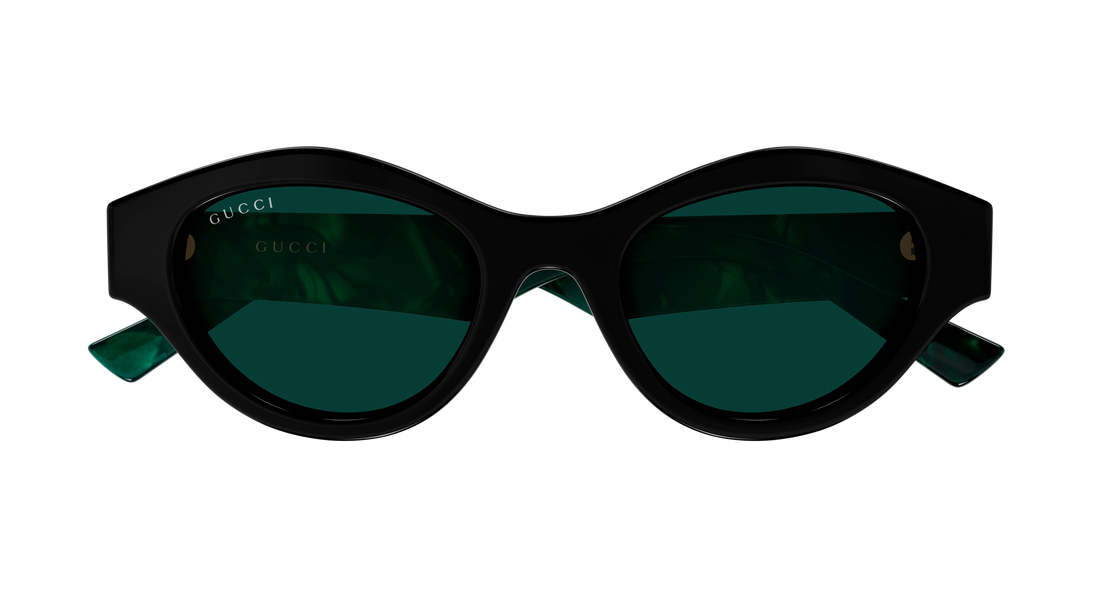 Lunettes de soleil gucci gg2207s 003 negro cat eye femenino taille 51mm - Vue détaillée