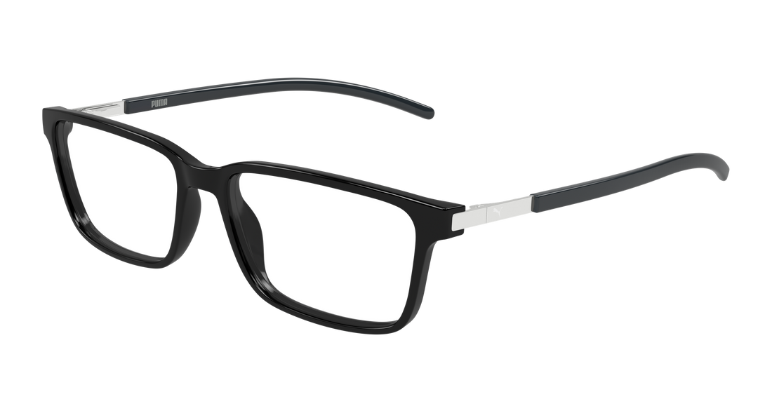Occhiali da vista puma pu0539o 001 negro rectangular / squared masculino taglia 55mm - Vista principale