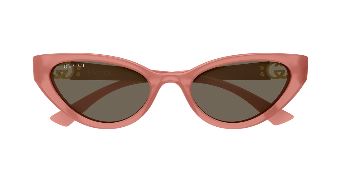 Lunettes de soleil gucci gg2194s 005 rosa cat eye femenino taille 52mm - Vue détaillée