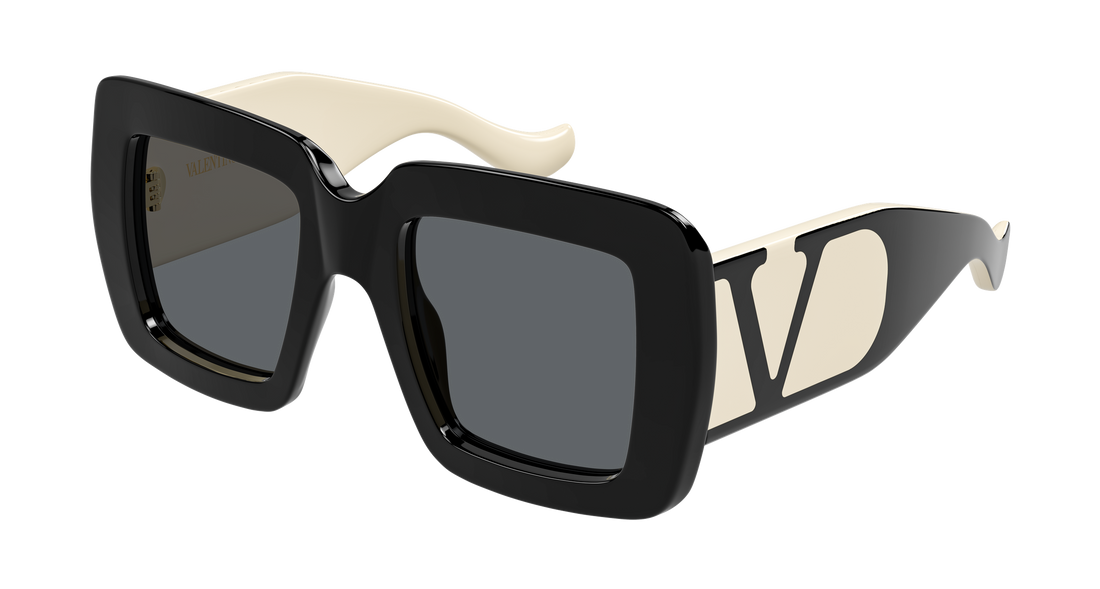 Lunettes de soleil valentino vg0056s 001 negro rectangular / squared femenino taille 51mm - Vue principale