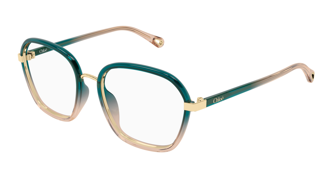 Lunettes de vue chloé ch0309o 009 light rectangular / squared femenino taille 54mm - Vue principale