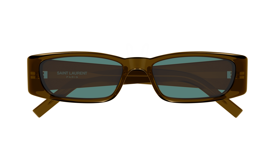 Lunettes de soleil saint laurent sl 942 003 marron rectangular / squared femenino taille 54mm - Vue détaillée