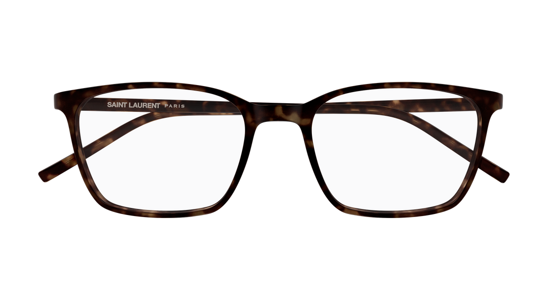 Gafas graduadas saint laurent sl 885 002 havana rectangular / squared unisex talla 53mm - Vista de detalle