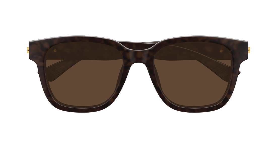 Sunglasses bottega veneta bv1461sk 002 havana rectangular / squared masculino size 54mm - Detailed view