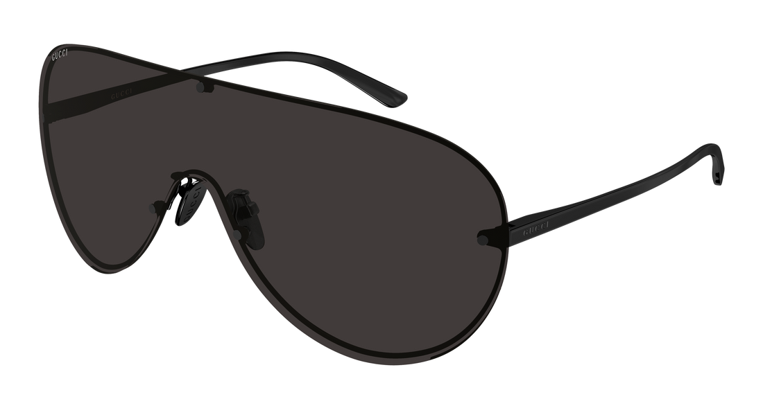 Lunettes de soleil gucci gg2271sa 001 negro shield femenino taille 99mm - Vue principale