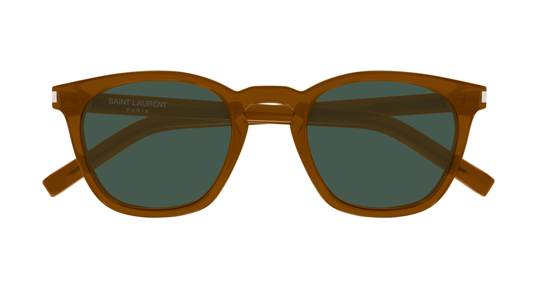Gafas de sol saint laurent sl 28 057 marron rectangular / squared unisex talla 49mm - Vista de detalle