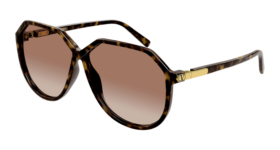 Occhiali da sole valentino vg0026s 002 havana geometrical/directional femenino taglia 61mm - Vista principale