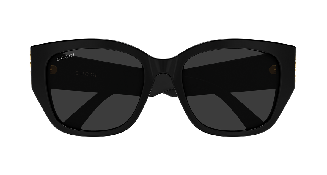 Sunglasses gucci gg2043sa 001 negro round/oval/panthos femenino size 55mm - Detailed view