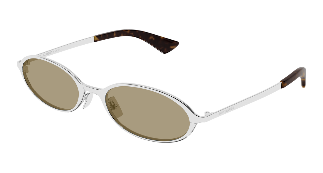 Lunettes de soleil saint laurent sl 935 003 plateado round/oval/panthos femenino taille 52mm - Vue principale