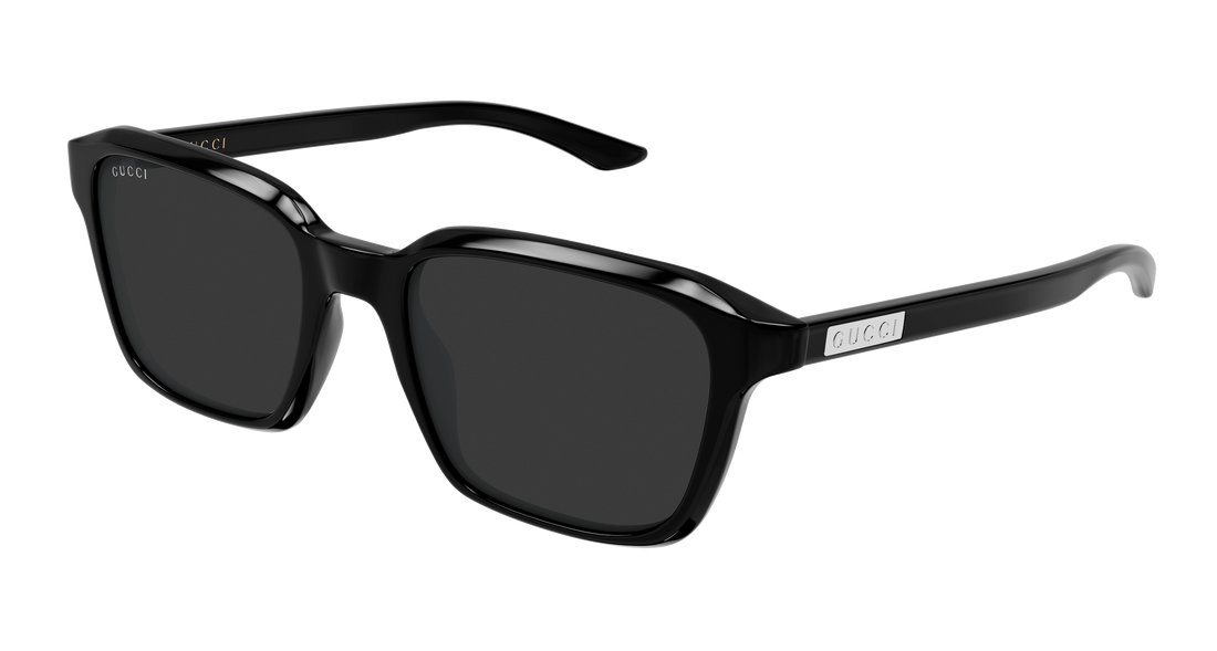 Occhiali da sole gucci gg2078s 001 negro rectangular / squared masculino taglia 52mm - Vista principale