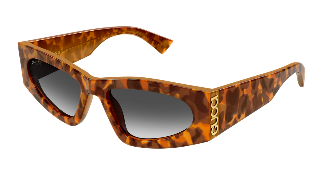 Occhiali da sole gucci gg2040s 004 havana cat eye femenino taglia 54mm - Vista principale