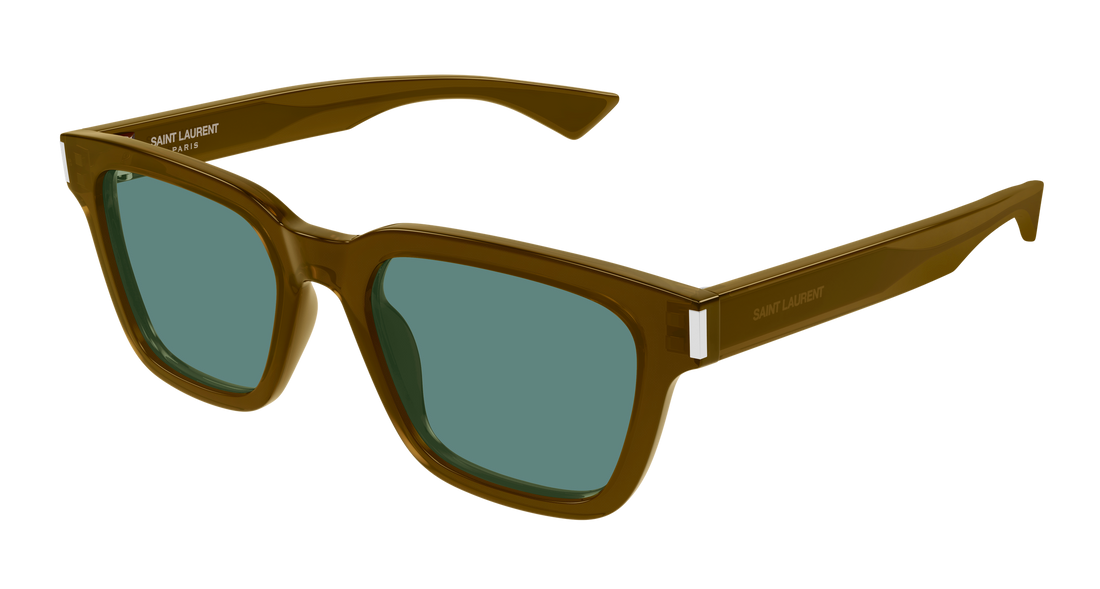 Lunettes de soleil saint laurent sl 790 007 marron rectangular / squared masculino taille 53mm - Vue principale