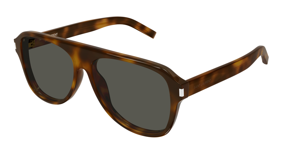 Lunettes de soleil saint laurent sl 970 003 havana pilot/navigator masculino taille 59mm - Vue principale