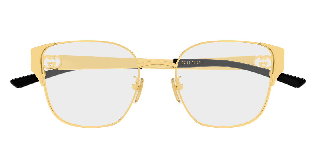 Lunettes de vue gucci gg2199ol 004 dorado geometrical/directional femenino taille 53mm - Vue détaillée