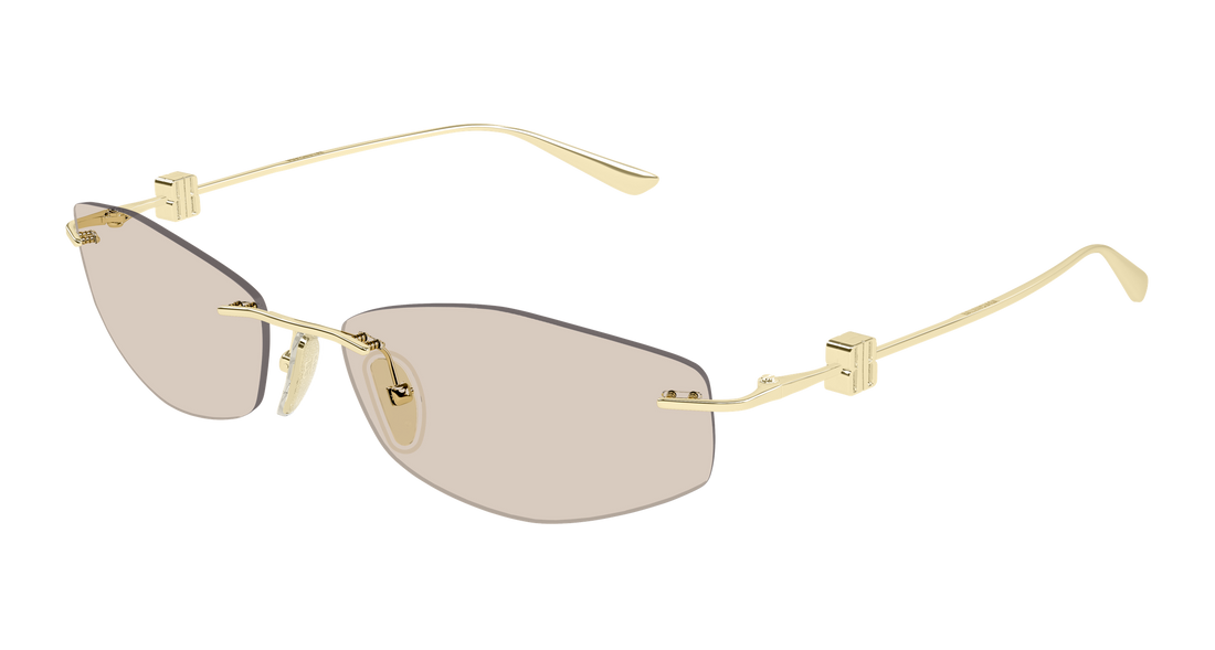 Sonnenbrillen balenciaga bb0535s 005 dorado geometrical/directional femenino größe 60mm - Hauptansicht