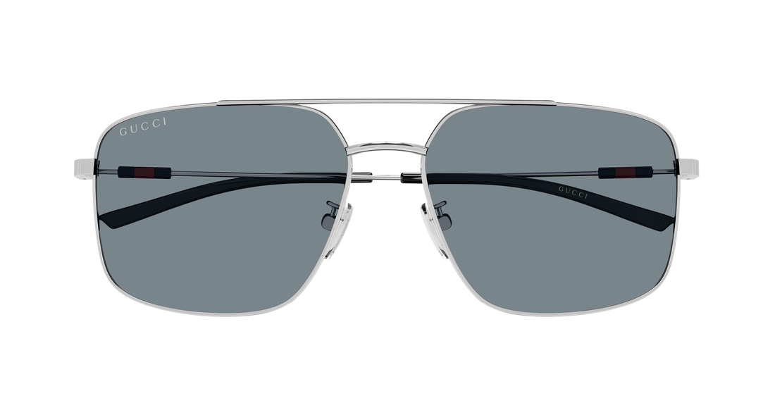 Sunglasses gucci gg2096sa 003 plateado rectangular / squared masculino size 59mm - Detailed view