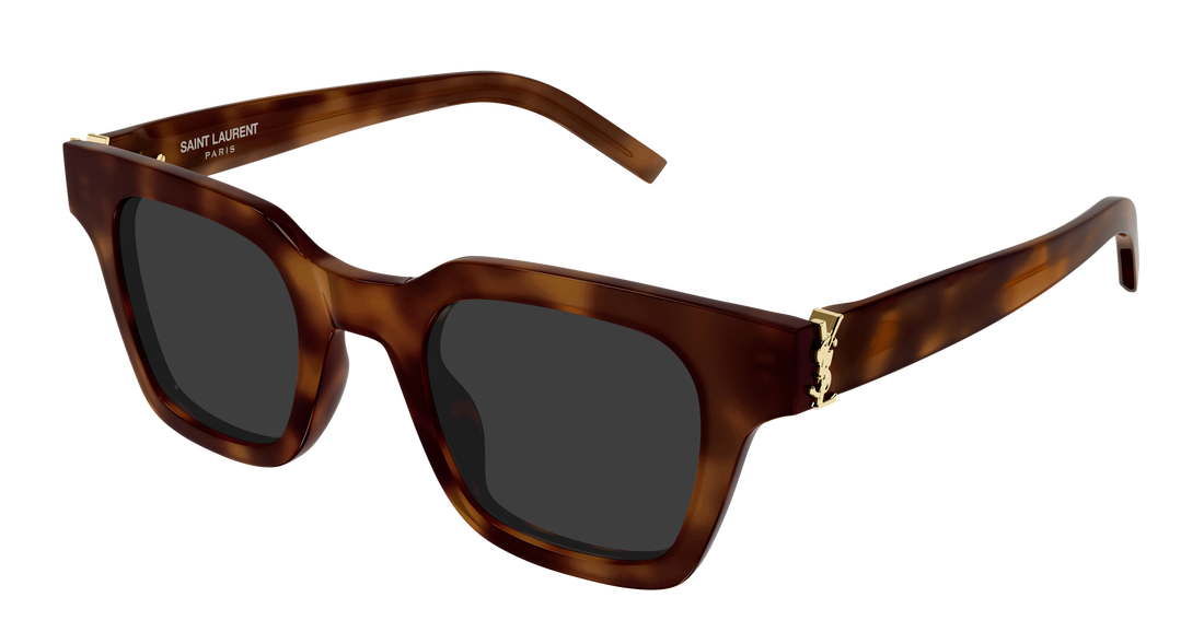 Okulary przeciwsłoneczne saint laurent sl m157 003 havana rectangular / squared unisex rozmiar 47mm - Widok główny