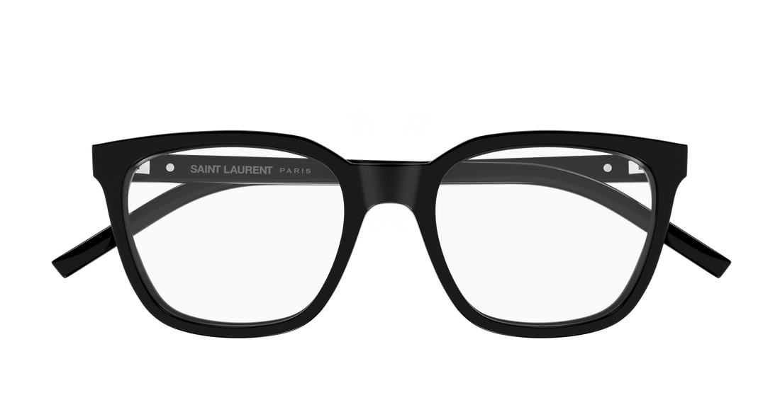 Lunettes de vue saint laurent sl m129 007 negro rectangular / squared femenino taille 51mm - Vue détaillée