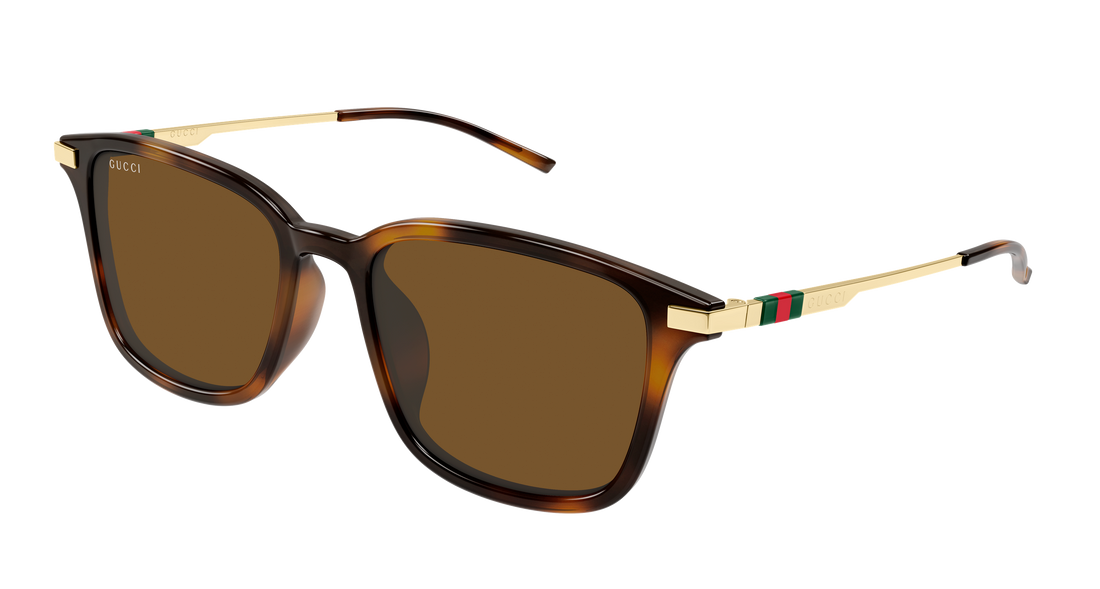 Sonnenbrillen gucci gg2246sk 003 havana rectangular / squared masculino größe 55mm - Hauptansicht