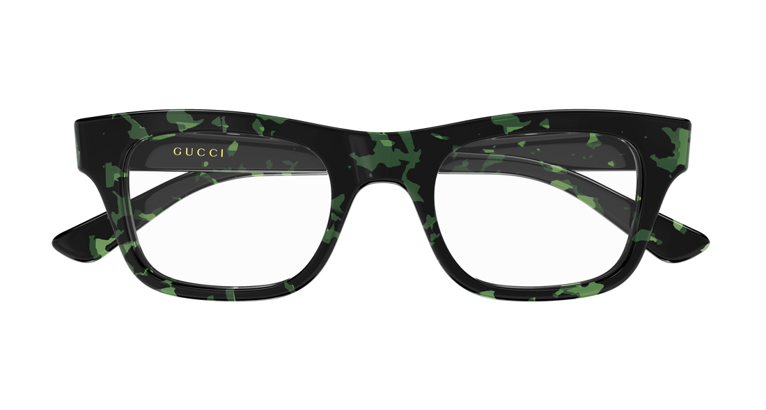 Lunettes de vue gucci gg2244o 007 havana rectangular / squared masculino taille 50mm - Vue détaillée