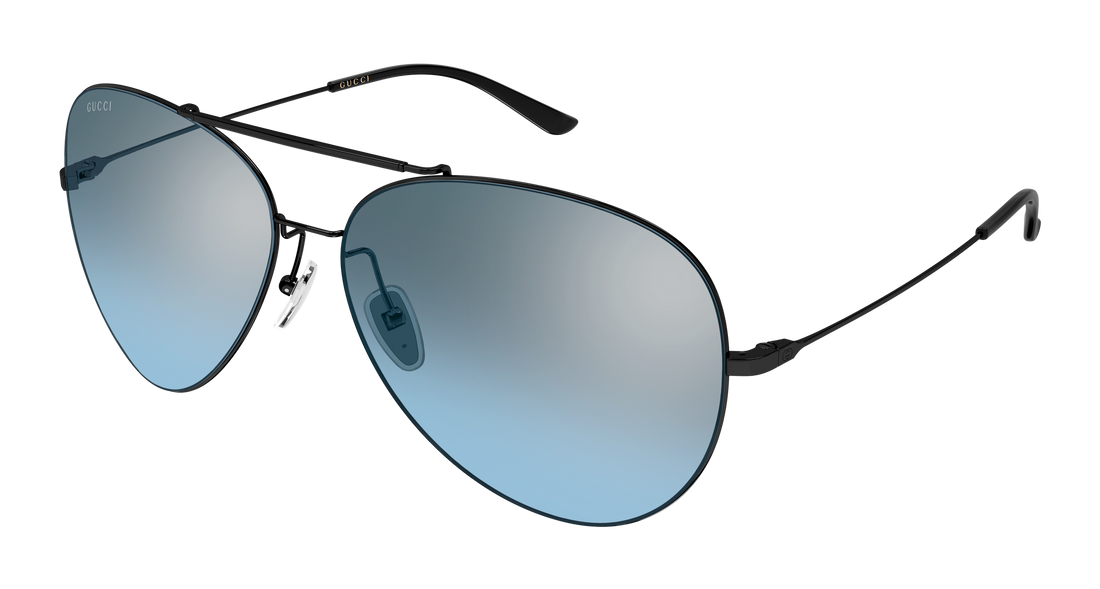 Sunglasses gucci gg2172s 004 negro pilot/navigator masculino size 65mm - Main view