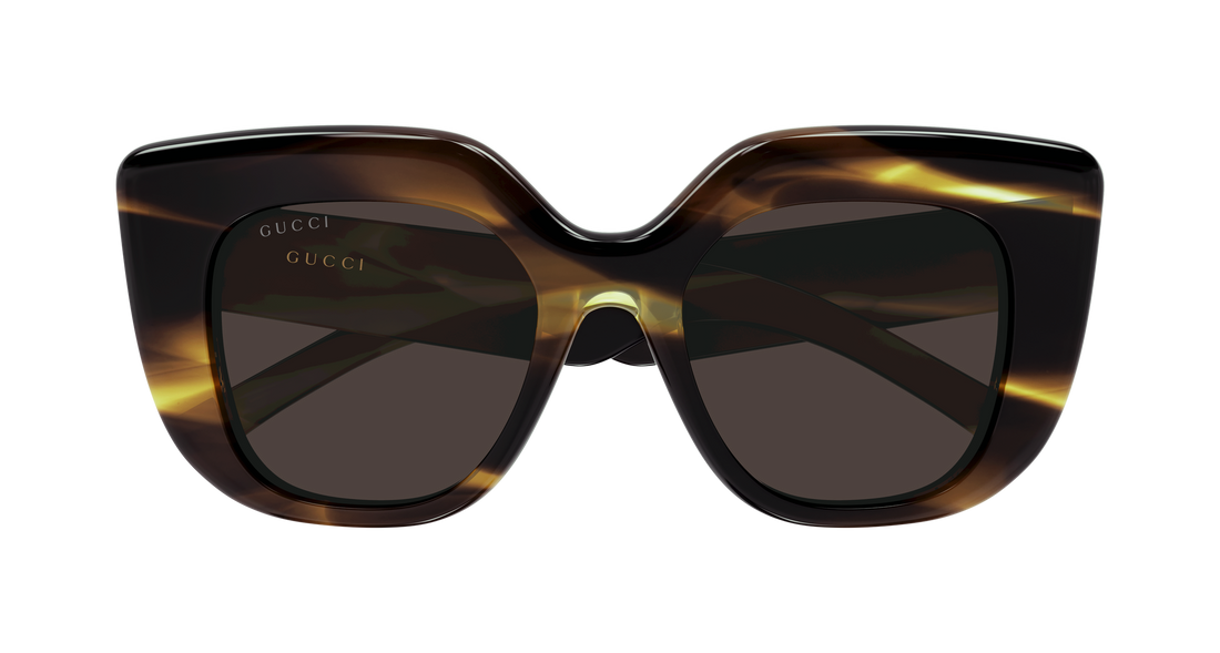 Sonnenbrillen gucci gg2030s 003 havana rectangular / squared femenino größe 50mm - Detailansicht
