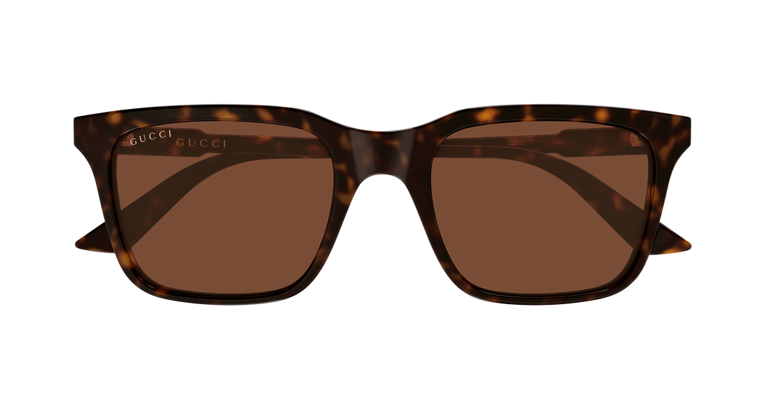 Sonnenbrillen gucci gg2114s 002 havana rectangular / squared masculino größe 53mm - Detailansicht