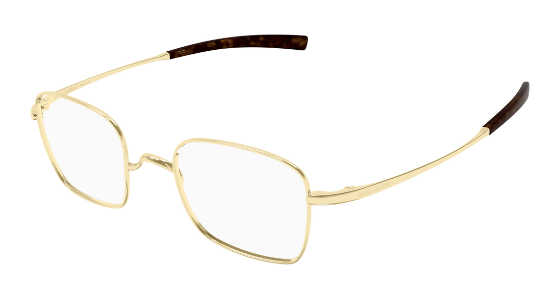 Lunettes de vue saint laurent sl 949 t opt 003 dorado rectangular / squared masculino taille 47mm - Vue principale