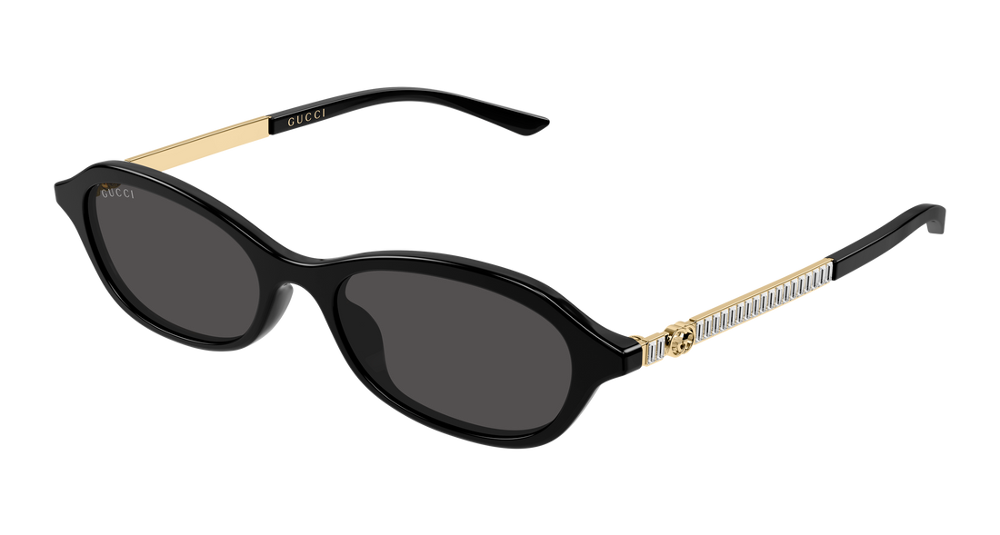 Sonnenbrillen gucci gg2212s 001 negro round/oval/panthos femenino größe 52mm - Hauptansicht