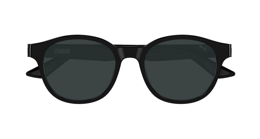 Occhiali da sole puma pu0522s 001 negro round/oval/panthos masculino taglia 52mm - Vista dettagliata